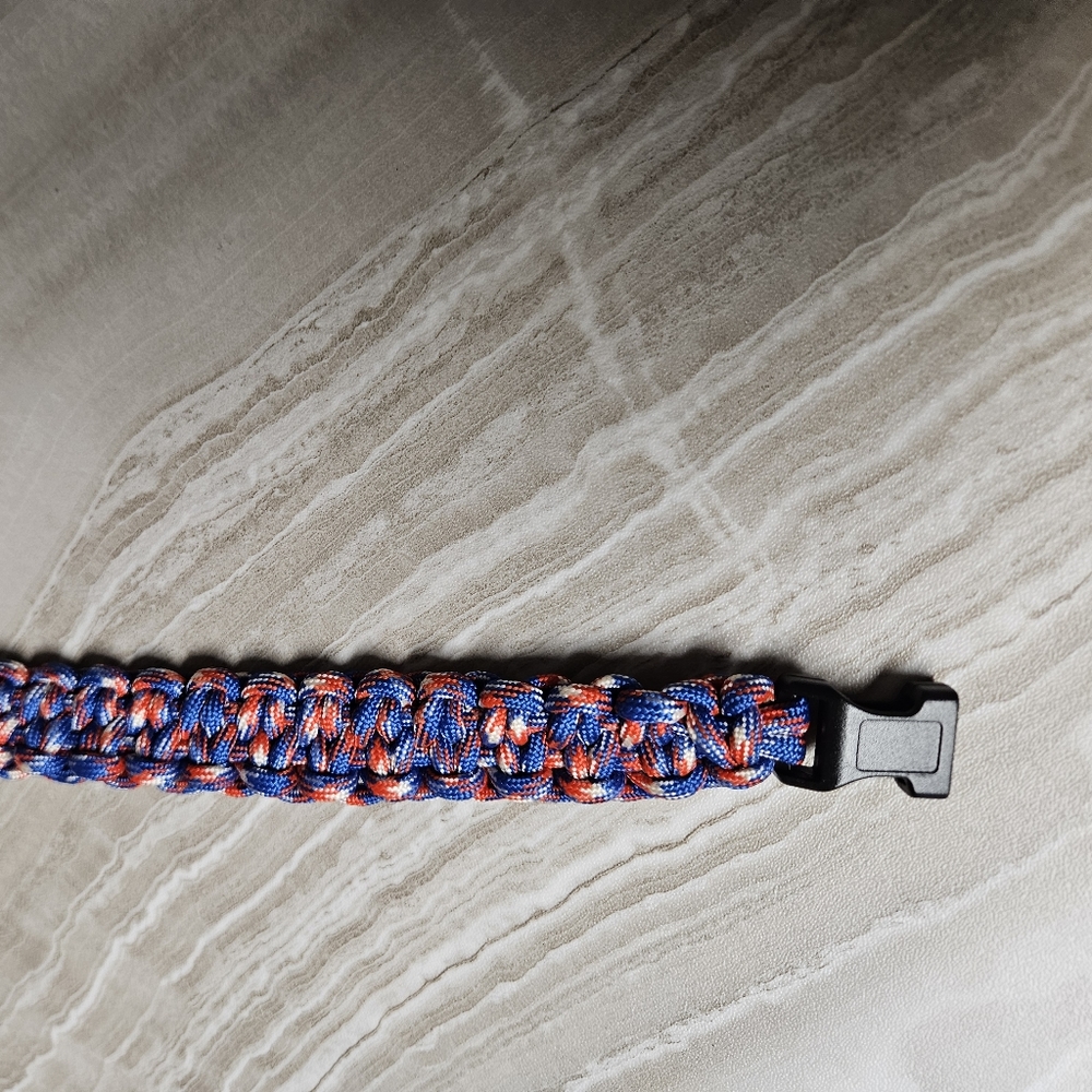 Paracord Bracelet Size 8.5" Americana‎ - Picture 4 of 4